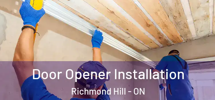 Door Opener Installation Richmond Hill - ON