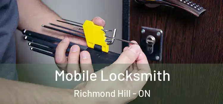  Mobile Locksmith Richmond Hill - ON