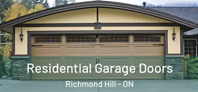  Residential Garage Doors Richmond Hill - ON