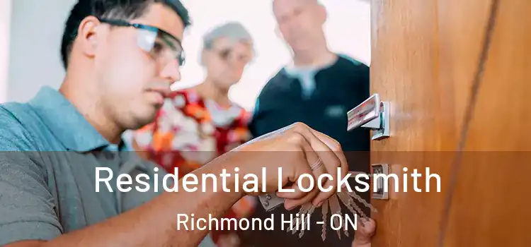  Residential Locksmith Richmond Hill - ON