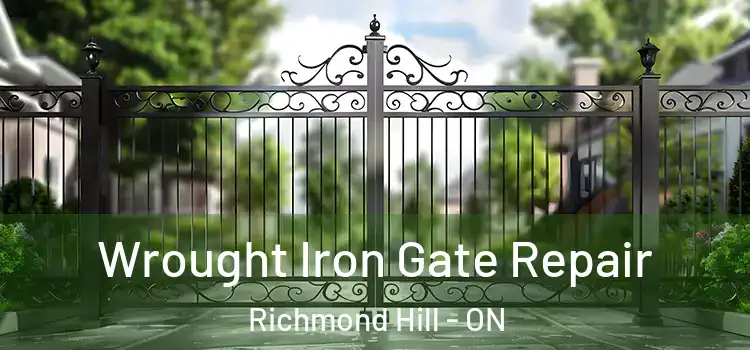 Wrought Iron Gate Repair Richmond Hill - ON